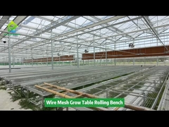 Pengaturan Wire Mesh Rolling Benches 4x8 Ebb And Flow Table