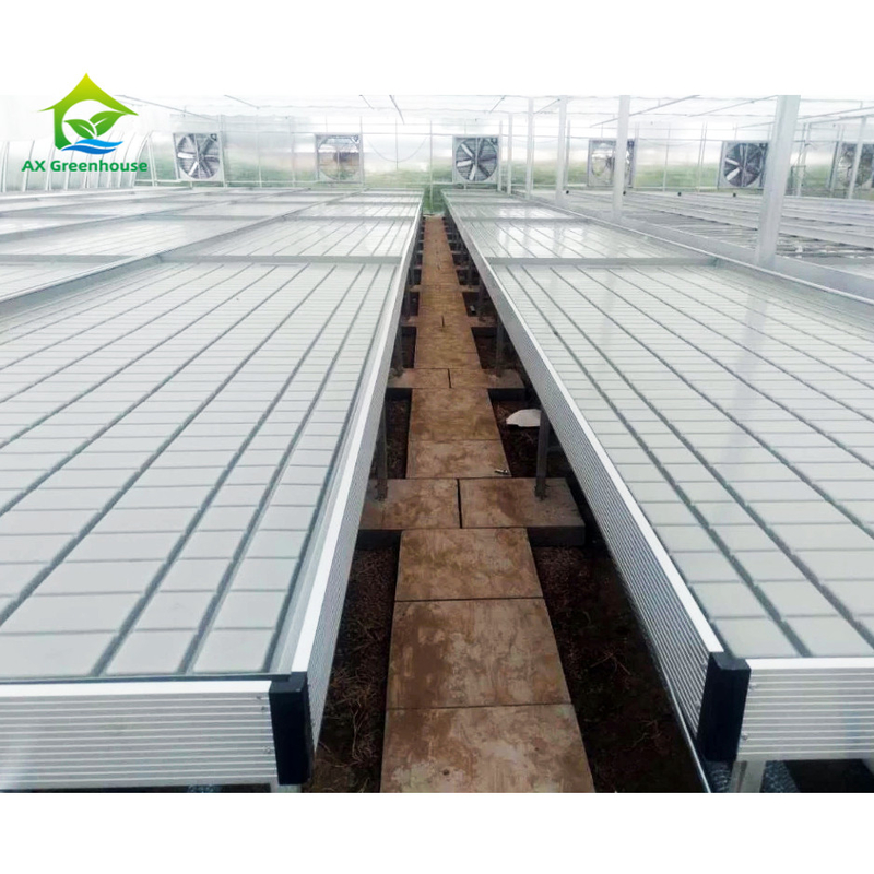 Kebudayaan Tanpa Tanah Rumah Kaca Indoor Custom Ebb Tumbuh Meja Rolling Bench Untuk Benih