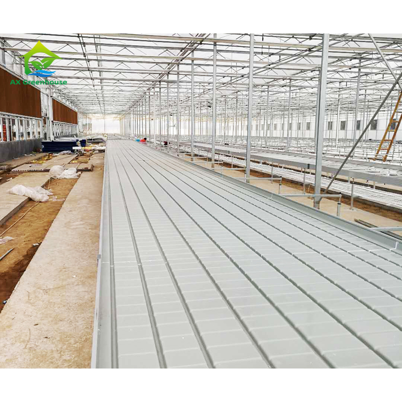 Kebudayaan Tanpa Tanah Rumah Kaca Indoor Custom Ebb Tumbuh Meja Rolling Bench Untuk Benih