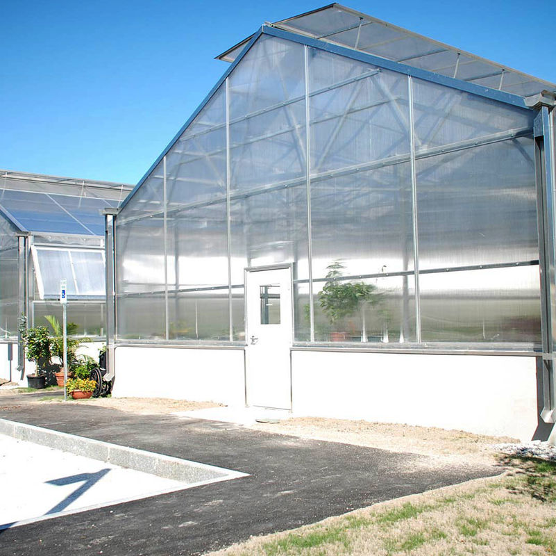 Rumah kaca polycarbonate multiwall serbaguna ideal untuk sayuran bibit bunga pertanian halaman belakang