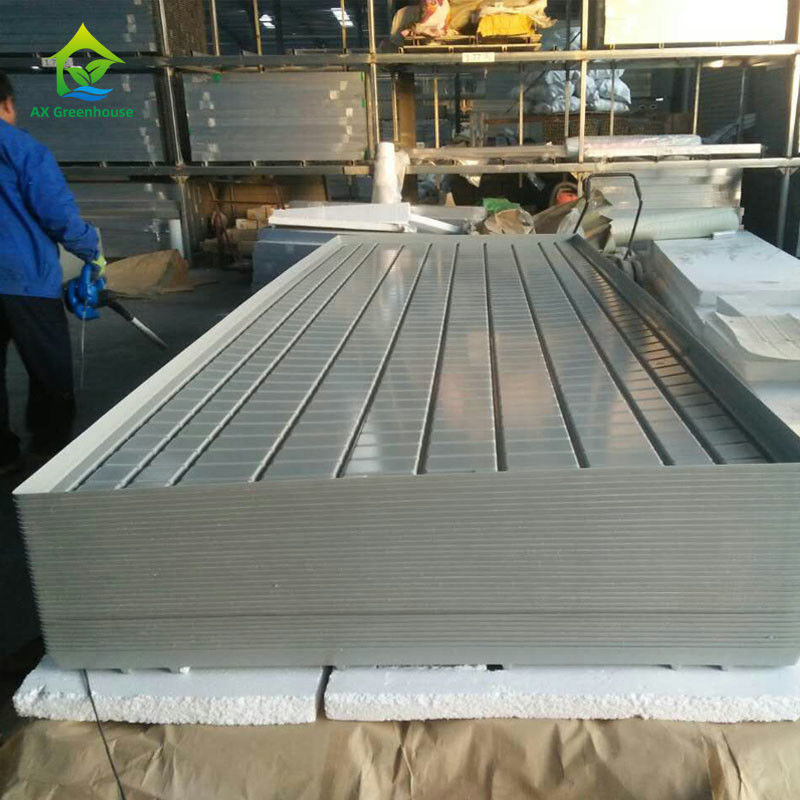 Bangku Rolling Rumah Kaca Ramah Lingkungan yang Stabil dengan Lembar Plastik ABS dan Bingkai Alloy Aluminium dalam Ukuran yang Dapat Dikustomisasi